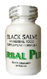 60 Herbal Plus Black Salve Tablets